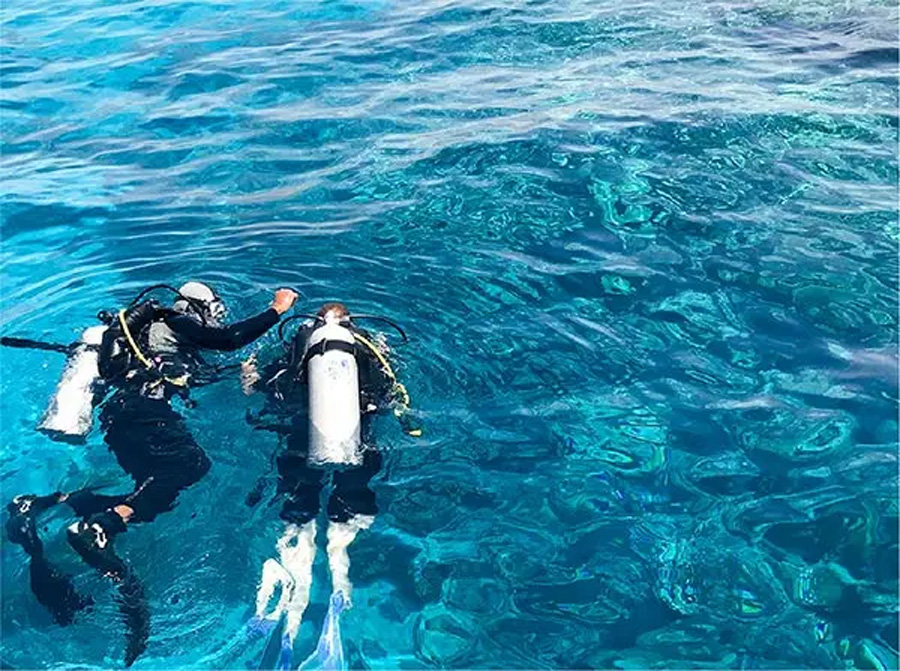 ダイビングスクール 安全への取り組み