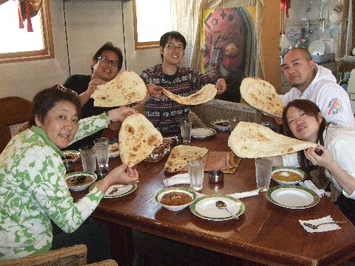 ダイビング後は美味しいカレーを♪
