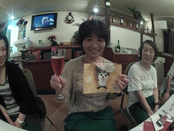 Ｄちゃん、１００本おめでとうございます！