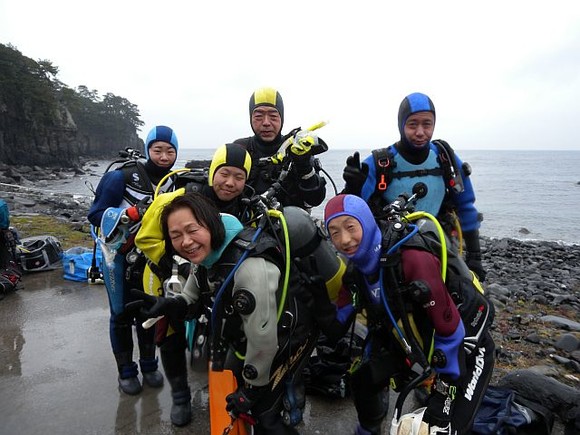 八幡野の海で