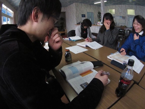 しっかりとお勉強