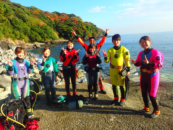 初日福浦ビーチ前