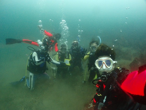 水中記念写真撮影会！