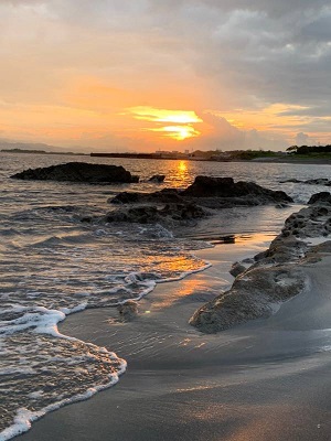 最高の夕日