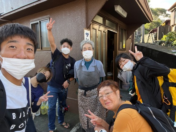 宿のお母さんがとってもとっても暖かい方でした♪