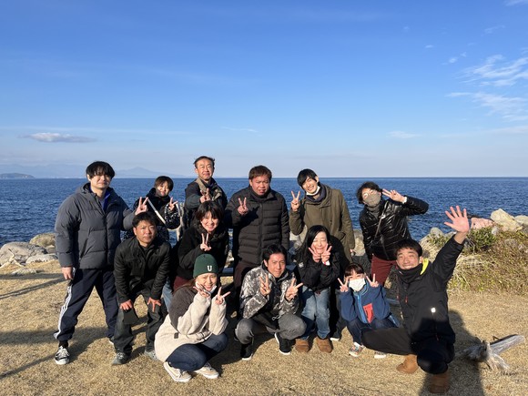 上陸初島！！