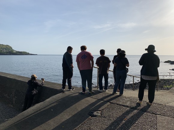 朝06:00に起きて海況チェック