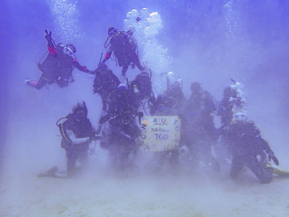 Kちゃん100DIVEおめでとうございます！