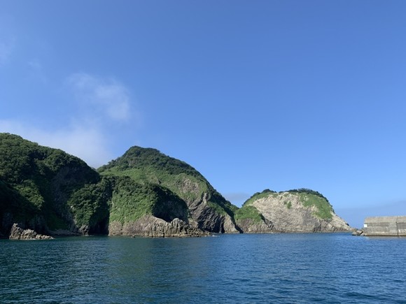 妻良のこの風景がピピ島みたいで大好き