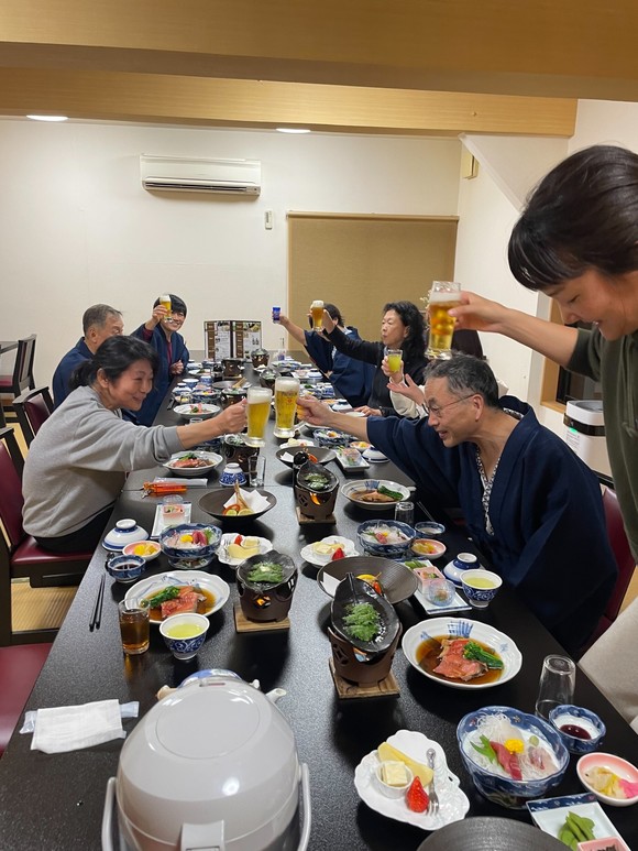 豪華な夕食、最高！！