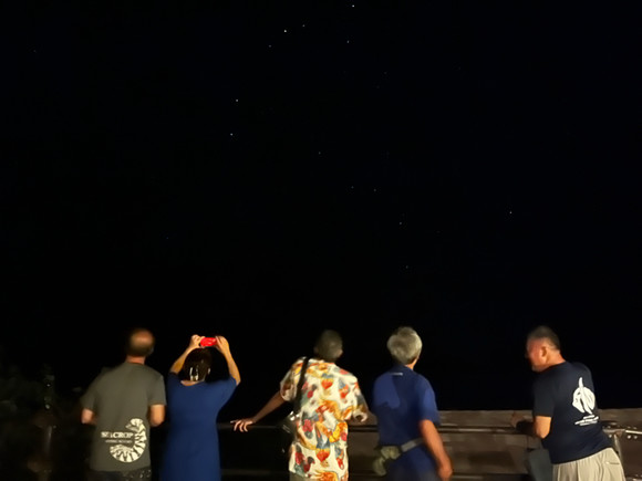 夜は天体観測！最終日は星が素晴らしかった！