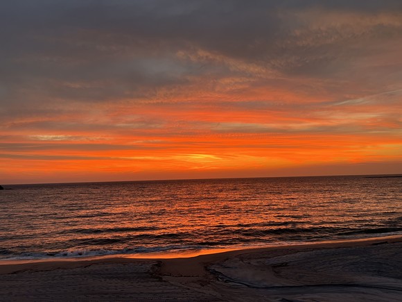 sunset！