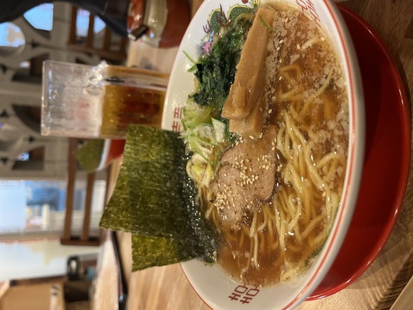 締めのラーメン3日間お世話になりました。