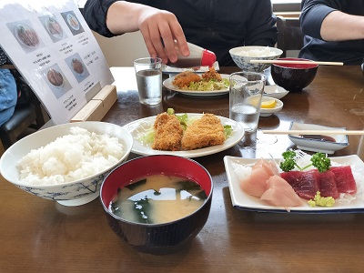 マグロがおいしかったー
