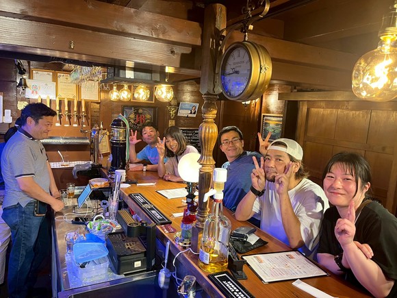 宿併設ビアガーデン
