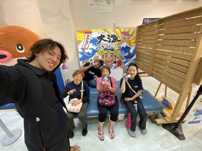さかなクンミュージアムにて