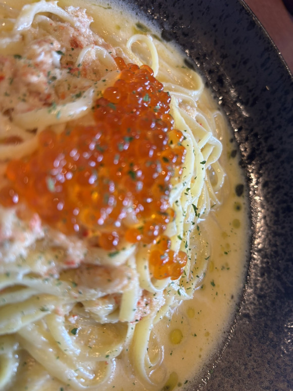 好物×好物のパスタ