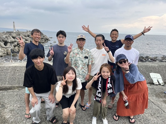 海洋実習お疲れ様でした！！そしておめでとうございます！！